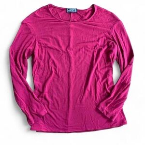 Vintage Gianni Versace Couture Red Long Sleeve Top